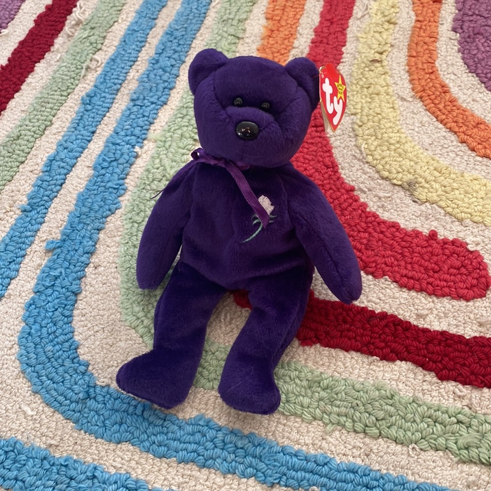 Vintage 1997 Princess TY Beanie Baby Retired Plush